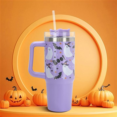 Dupla Wall Tumbler szalmával